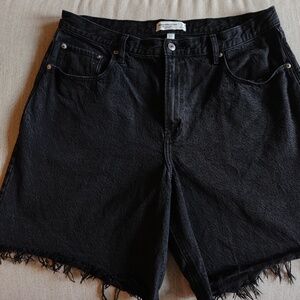 Abercrombie Curve Love Mid Rise Loose Short